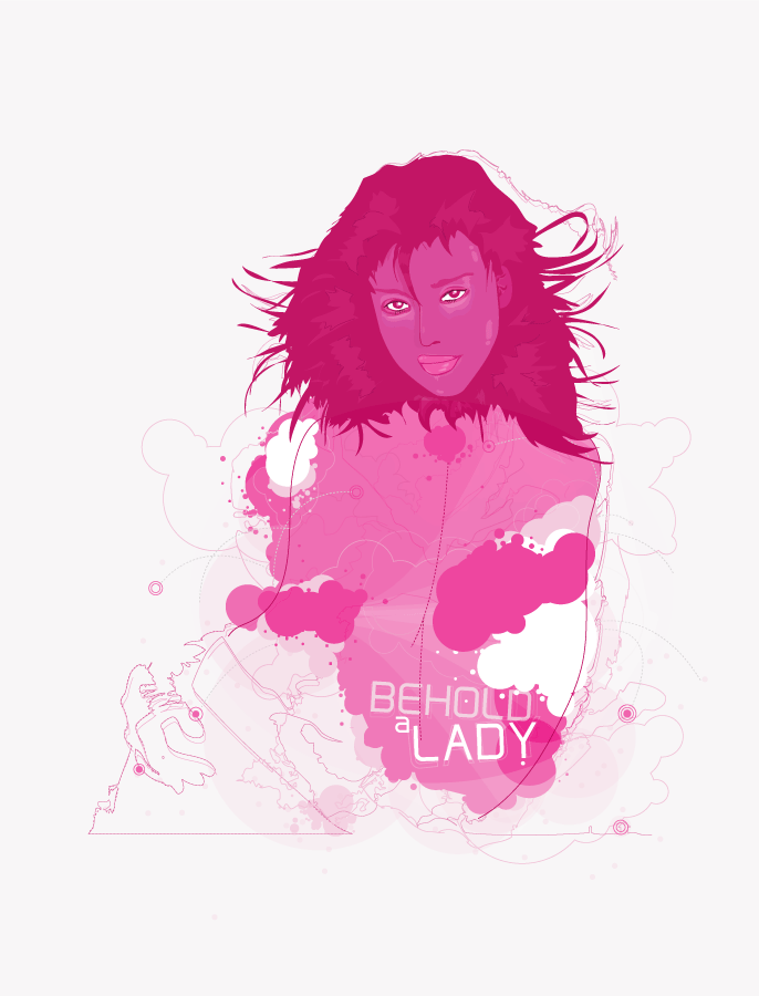 Behold, a lady by blackduke