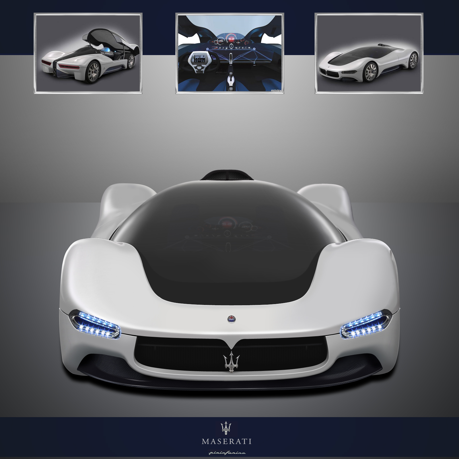 Pininfarina Maserati Birdcage 75th by nylaian