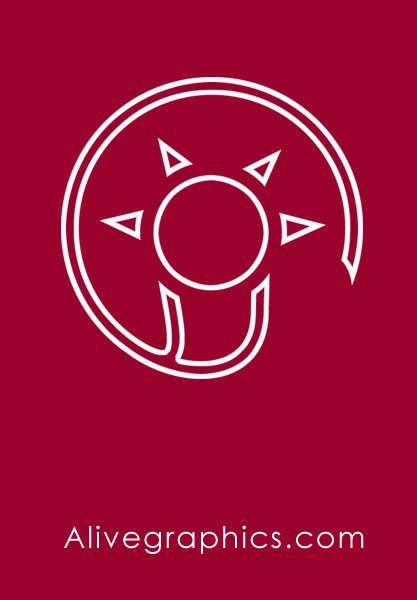 Logo alivegraphics by tomek